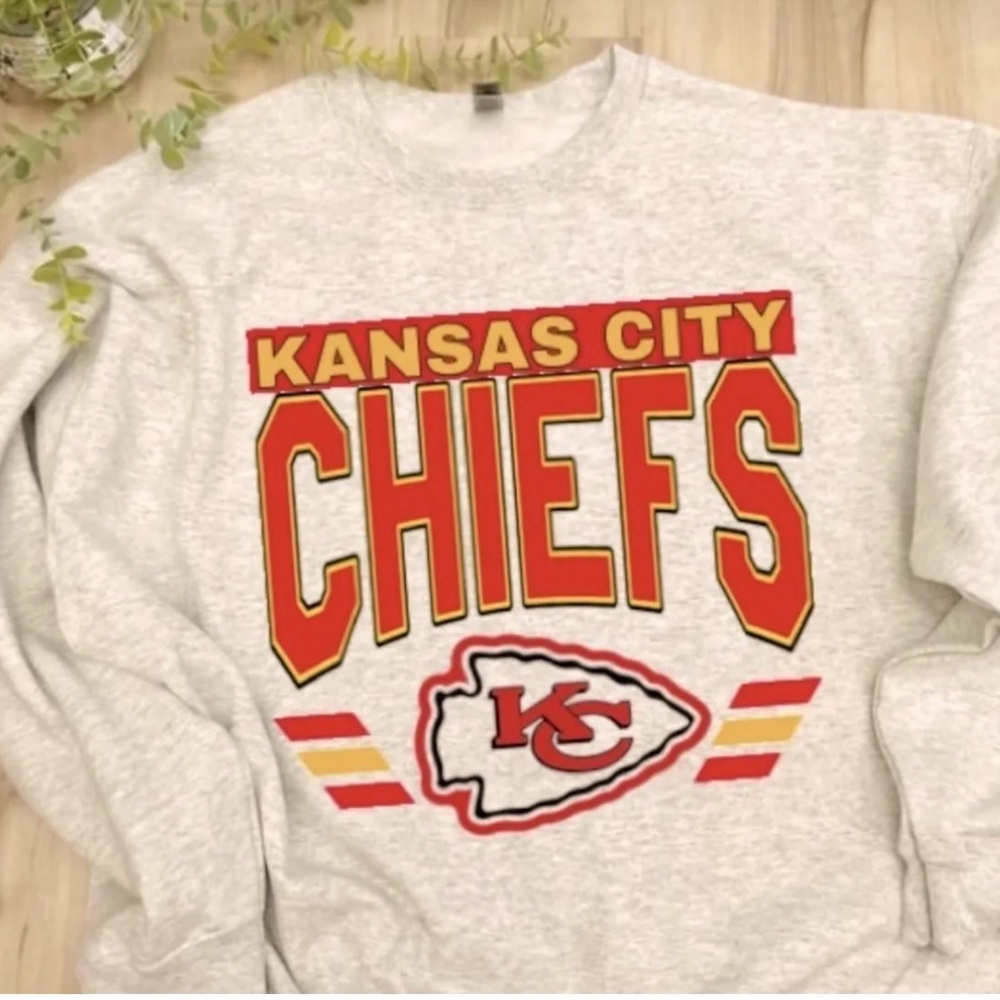 Kansas City Chiefs Gray NFL Sweater